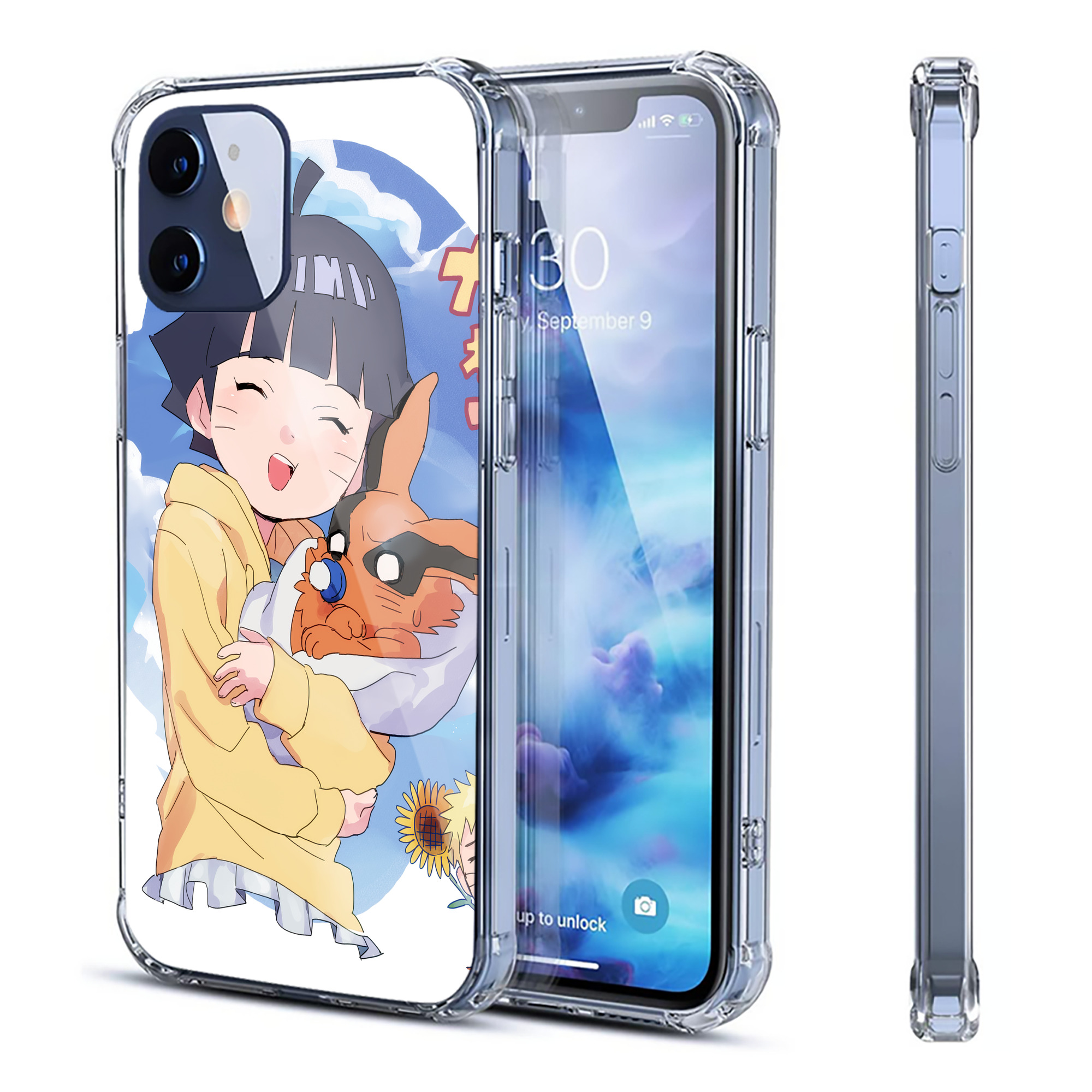 （画像用） NARUTO -ナルト- NARUTO -ナルト- 疾風伝 【iPhone 12シリーズ対応】透明スマホケース（クリアソフトケース）